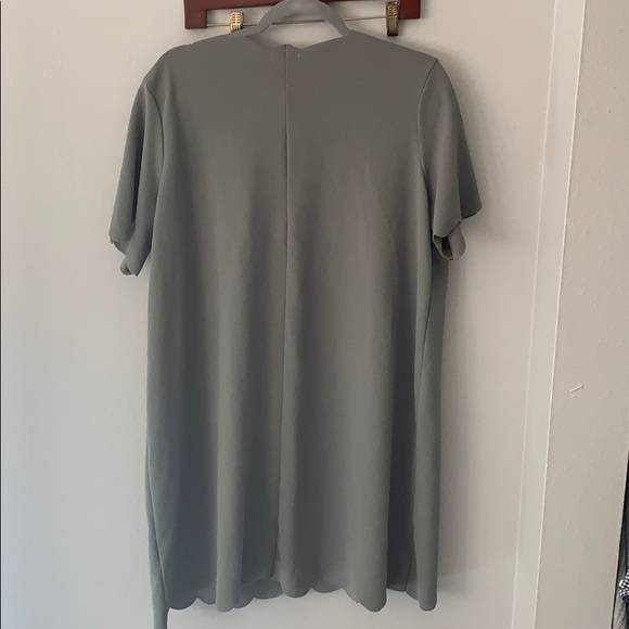 Boo hoo Plus Scallop Edge V Neck Shift Dress 18 - Picture 5 of 6